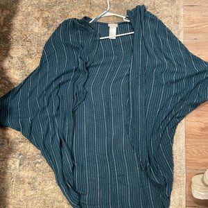 Free People Striped Kimono